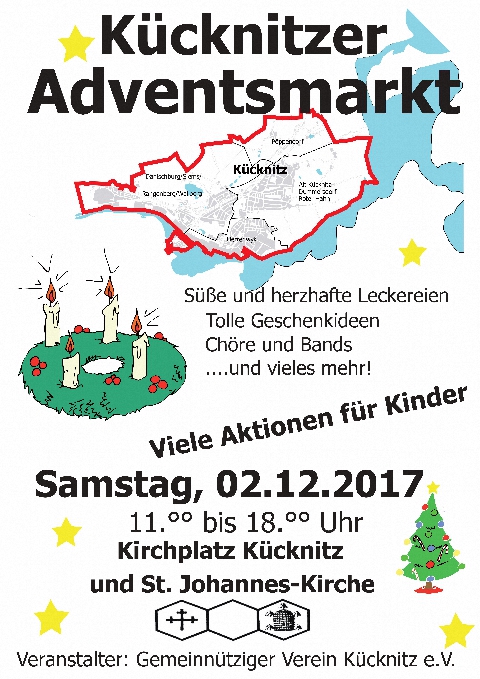 2017 Adventsmarkt Plakat