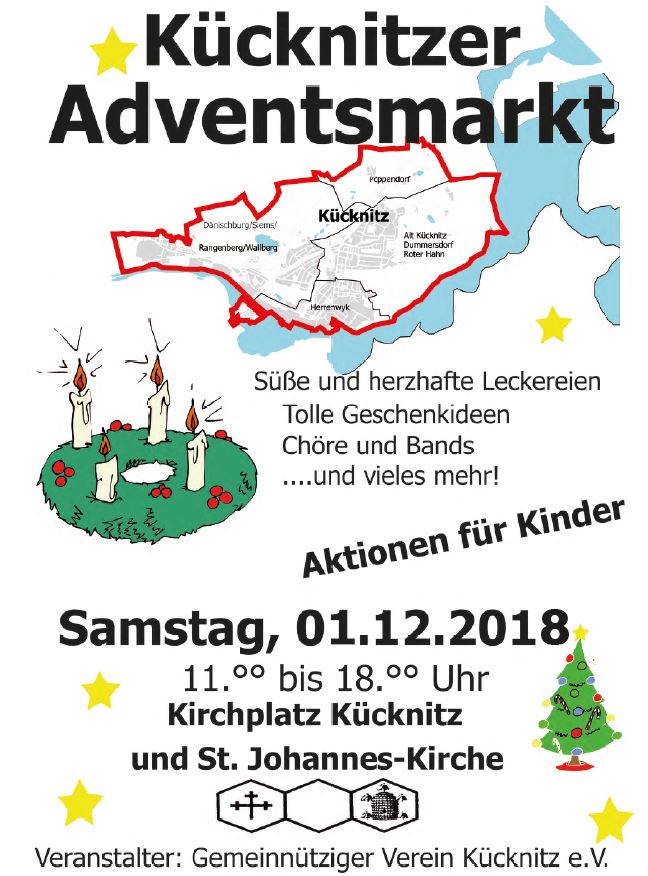 2018 Adventsmarkt Plakat