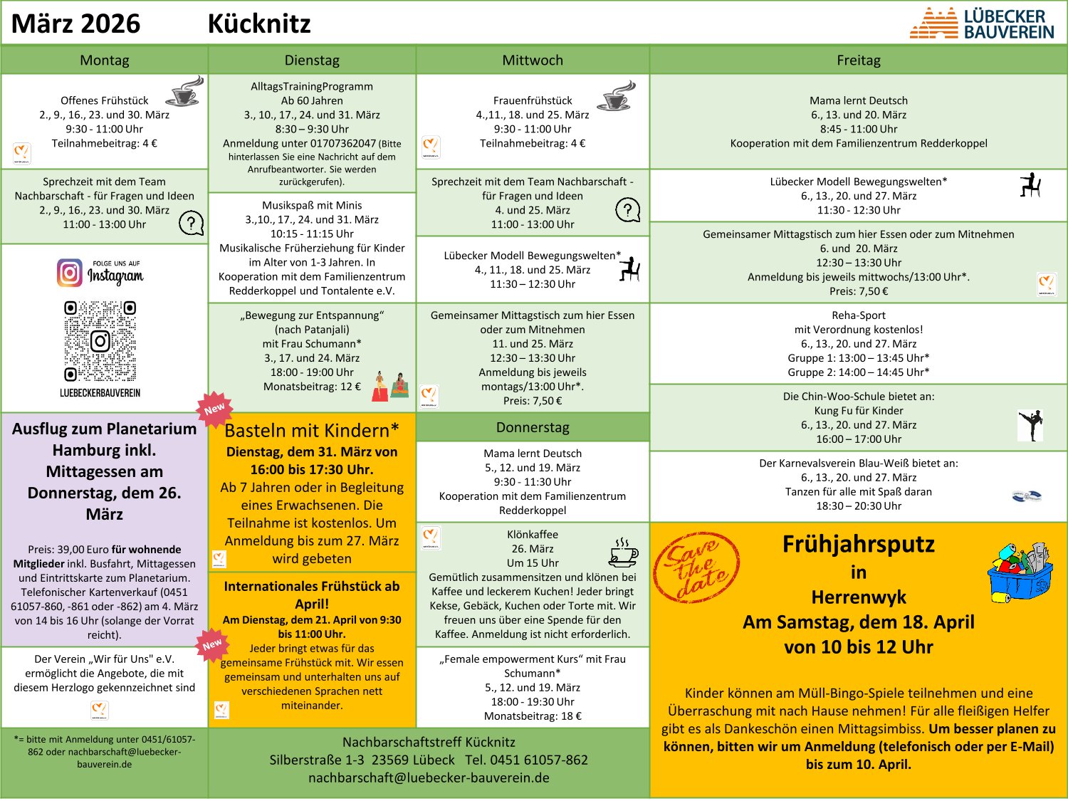 Monatsplan 03 2026 NBT Kücknitz 1